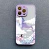 Кит Противоударный Забавный Чехол для Телефона для iPhone 13 12 11 Pro Max Mini 16 15 14 Pro Max Plus X XR XS 7 8 Plus SE2 Задняя Крышка Fundas