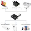 USB 2.0 USB A Папа к Type C Мама Разъем Переходник Тип USB C Стандартная Зарядка Передача Данных Аксессуары для Мобильных Телефонов