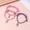 Autism Awareness Puzzle Charm Bracelets Colorful Rope Adjustable Jewelry Gift Drop Shipping