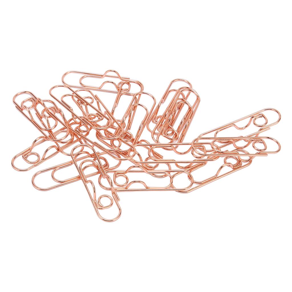 20 шт. металлических зажимов для ручек, прочные золотые гальванизированные, легкие, прочные, зажимные, держатели для ручек для книг, офисных