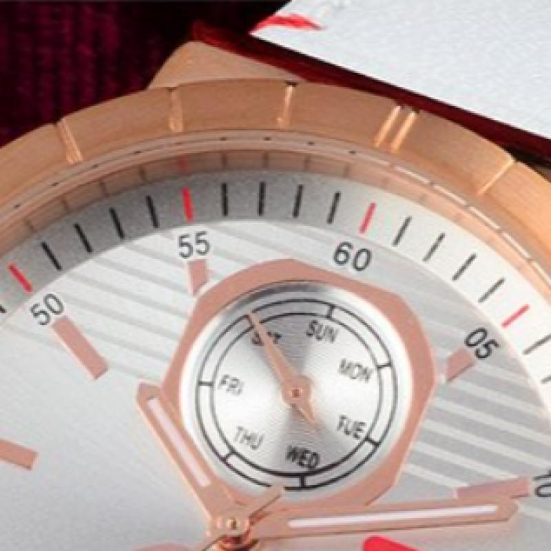 Fila Мужские часы с кожаным ремешком Fat 38 005 003