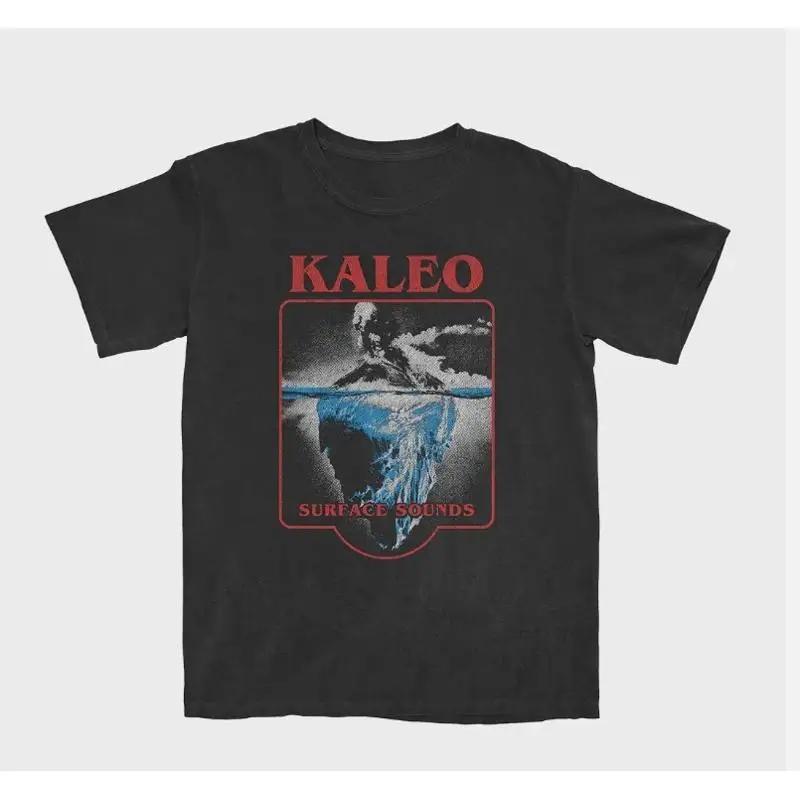 Kaleo Band Surface Sounds Album Shirt Classic Black S 5xl