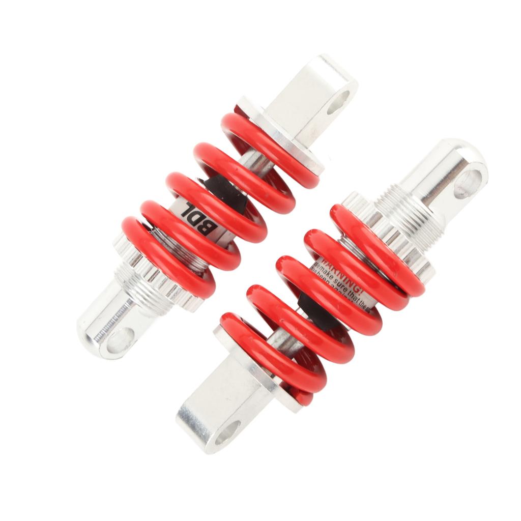 2 шт. задний пружинный амортизатор из алюминиевого сплава, регулируемый для скутера ATV 100 мм