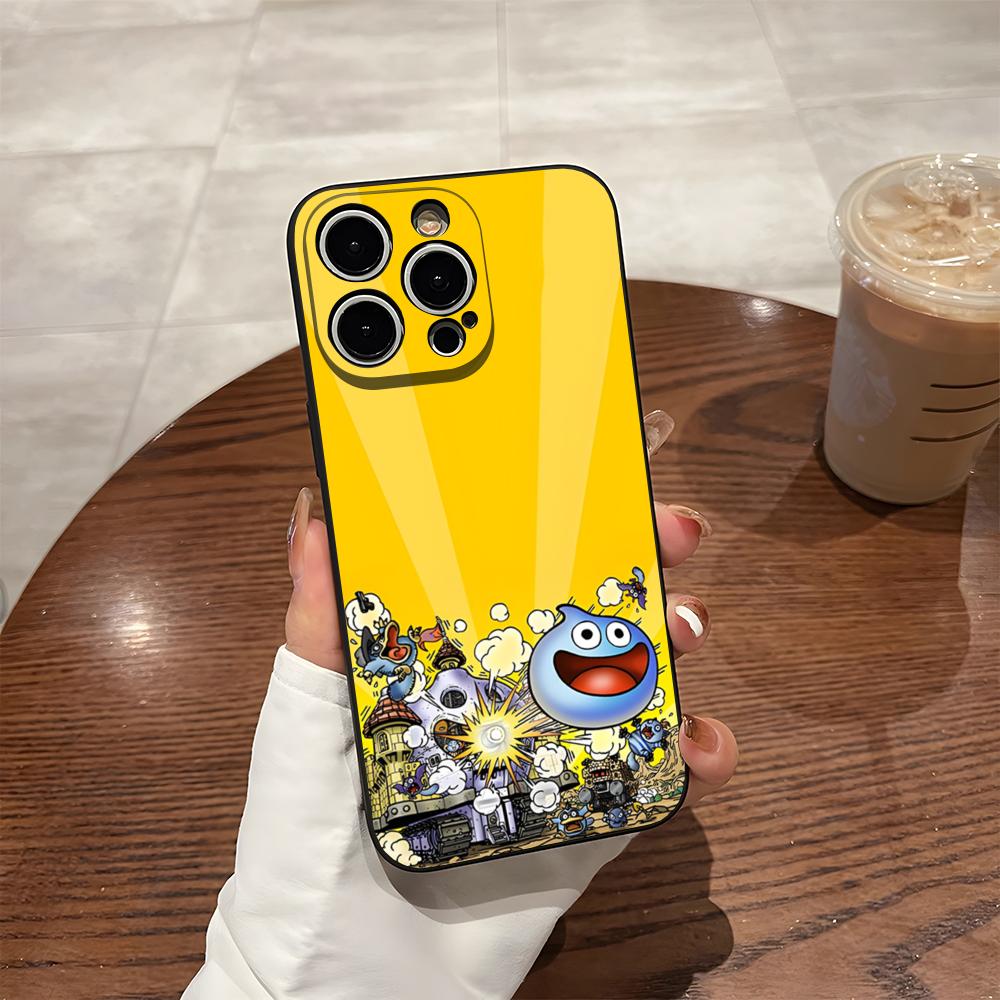 Чехол для телефона D-Dragon Quest Slime для 17 Pro Max Iphone 14 16 Pro Max 12 15 Plus 13 Pro 11 Xr X Xs Задняя крышка