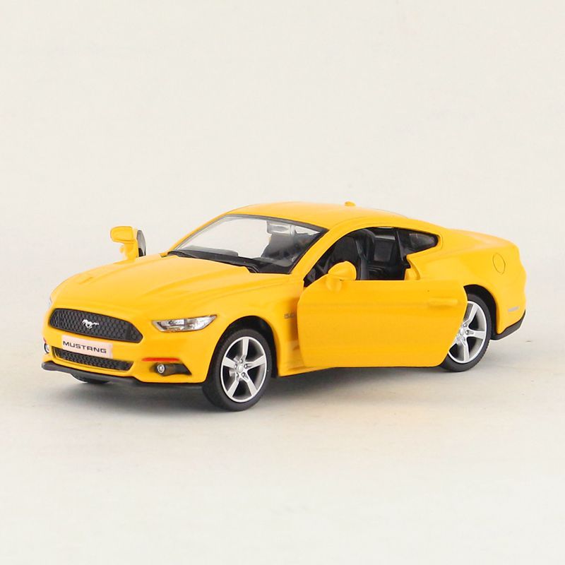 1:36 Ford Mustang GT Сплав Спортивный Автомобиль Модель Литье под Давлением Металлические Игрушечные Машинки Модель Автомобиля Высокая Симуляция Детские Игрушки Подарок Коллекция