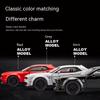 1:32 Dodge Challenger Hellcat Toy Car Scale Die Cast Metel Cars Toy Pull Back Hellcat Model Cars with Sound and Light Hellc