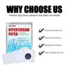 Yousheng 10Pcs Antihypertensive Health Sticker Easy To Use Portable Herbal Extracts Plant Essence Soothing Hypertension Care Health Patch