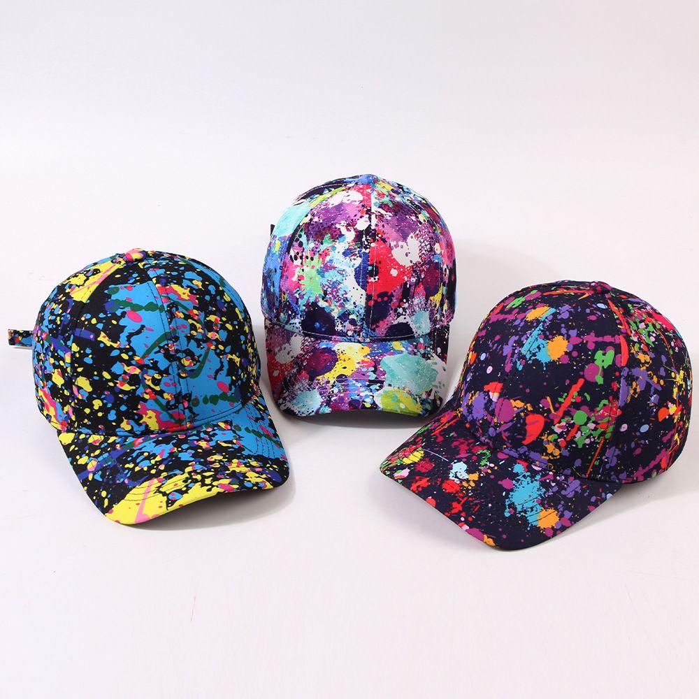 Бейсболка с принтом граффити женская летняя регулируемая Snapback Хип-хоп уличный стиль повседневная защита от солнца молодежная кепка