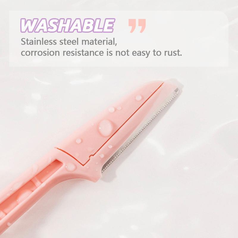 Набор из 3 бритв для бровей для подстригания и придания формы контурам бровейМакияж