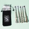 Harry Potter 5-Piece Wand Makeup Brush Set with Gift Bag