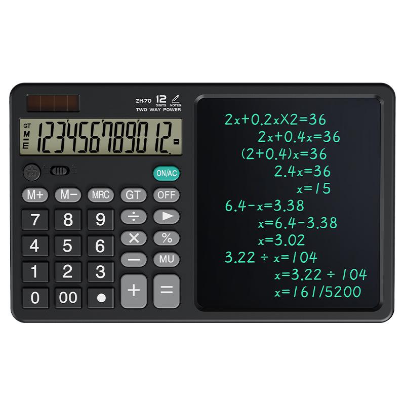 ZH71 Desktop Calculator with Voice, Memo, and Handwriting Pad