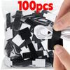 10/100 шт. Многоразовые кабельные стяжки Крепеж Органайзер для проводов Управление проводами мыши, наушников Стяжки для кабелей Завязка Управление столом