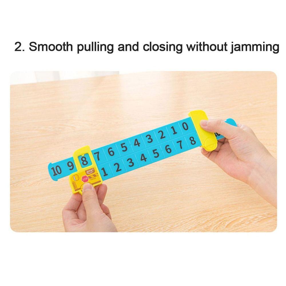 Пластиковая линейка вычитания, линейка сложения случайных цветов, математическая линейка разложения, школьные принадлежности