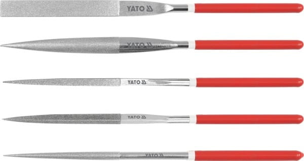 Yato Diamond Needle Set 5 Pcs/180Mm 6156