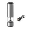 70 мл Электрическая мельница для перца Перезаряжаемая мельница для соли Шейкер Регулируемая степень помола Мощный двигатель Управление одной рукой Нержавеющая сталь