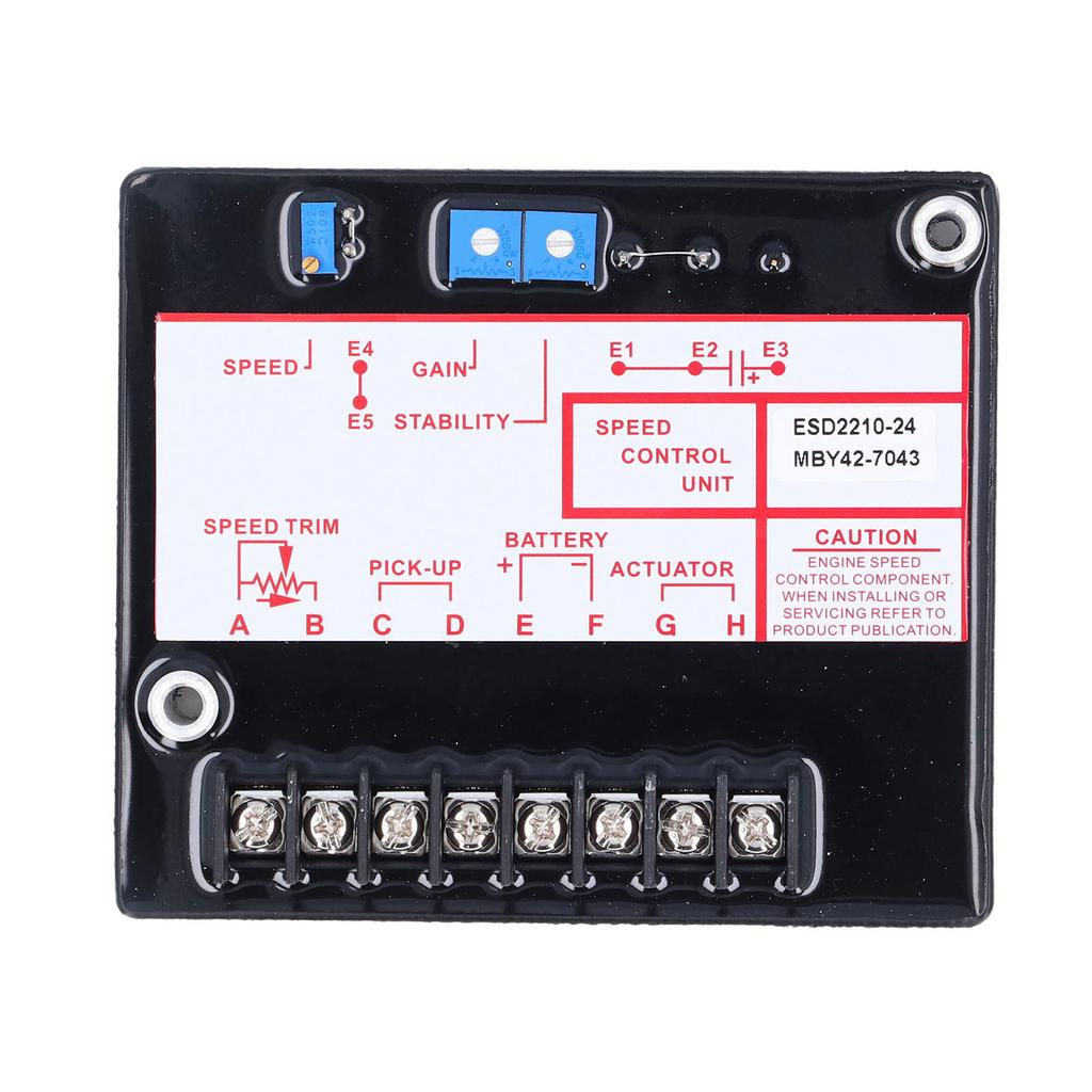 Generator Speed Controller Electronic Engine Governor Control Board 12‑24VDC