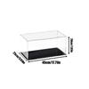 Transparent Acrylic Display Case Storage Box Cube Assemble Dustproof Showcase for Collectibles Action Figures Toys Desktop Storage