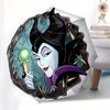 Maleficent,Sorcery Themed Automatic Opening and Closing Folding Umbrella, Reinforced 8 Ribs, Compact Travel Design, Fashionable Folding Umbr