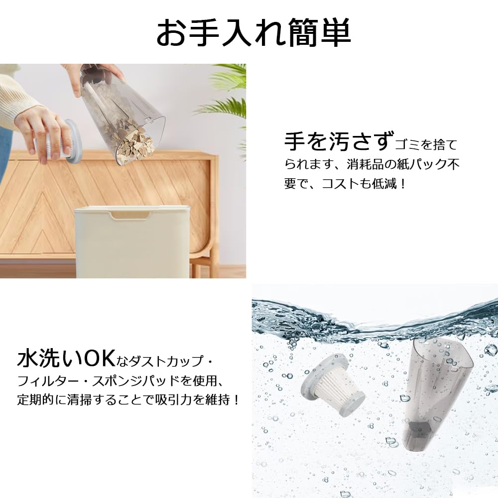 Пылесос Intercleaner, проводной циклонный, отдельно стоящий, ручной, 2-сторонний, сверхлегкий, 12000 Па, мощный всасывающий фильтр HEPA, проводной, многофункциональный