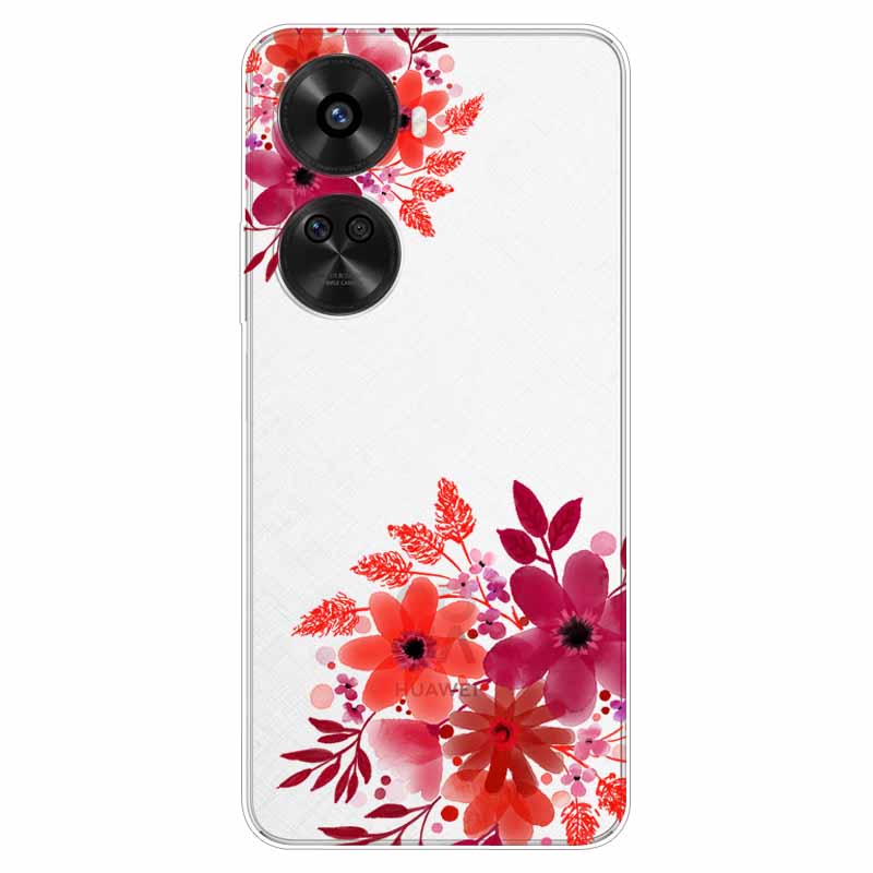 Чехол для Huawei Nova 12 SE, чехол для телефона в стиле Soft Girl, противоударный чехол для Huawei Nova 12SE, BNE-LX1, прозрачный силикон TPU