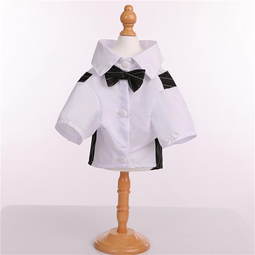 Изысканный костюм-рубашка для собак, модный костюм для кошек