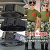 Детский камуфляжный ремень для военной подготовки, ремень для девочек-подростков, учеников начальной и средней школы, ремень с холщовой пряжкой для мальчиков-подростков