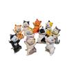 9/10PCS DIY Cat Figures Statue PVC Decoration Crafts Cute Cat Doll Ornaments  Home Decoration