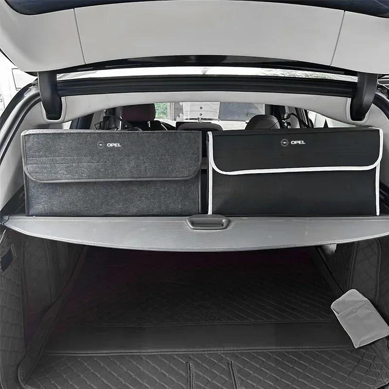 VKXG1 Car Trunk Bag Folding Storage Non Slip Organizer Tool Case For Opel Astra Insignia Mokka Zafira Corsa Vectra Antara Meriva