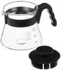 Кофейный сервиз HARIO V60 Safe 450 мл, черный, сделано в Японии, микроволновая печь/посудомоечная машина VCS-01B