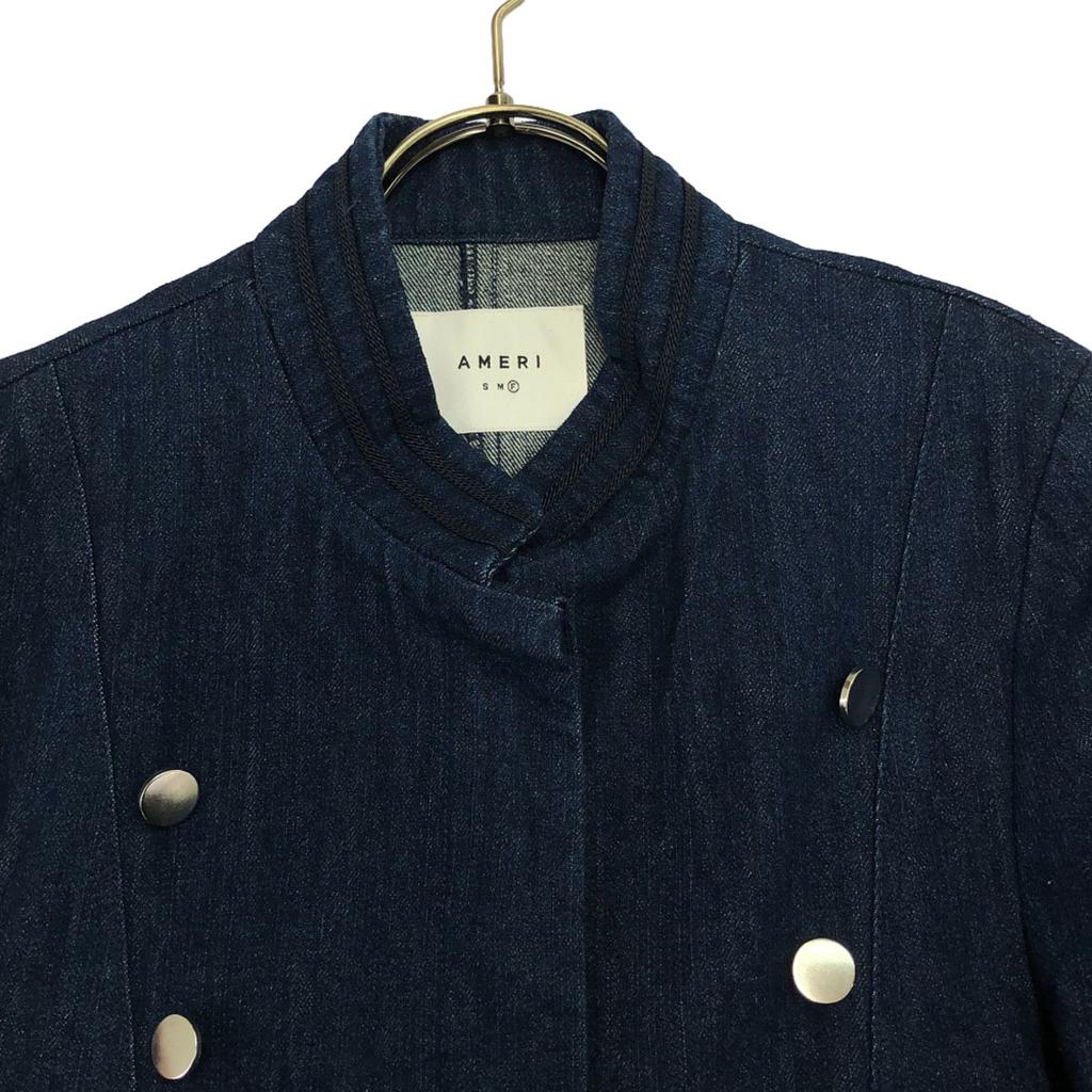 Неиспользованная джинсовая куртка AMERI UNDRESSED со стойкой, бирка F, женская, б/у