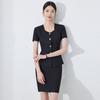 Professional Women's Short Sleeve Suit for Reception & Salon Staff