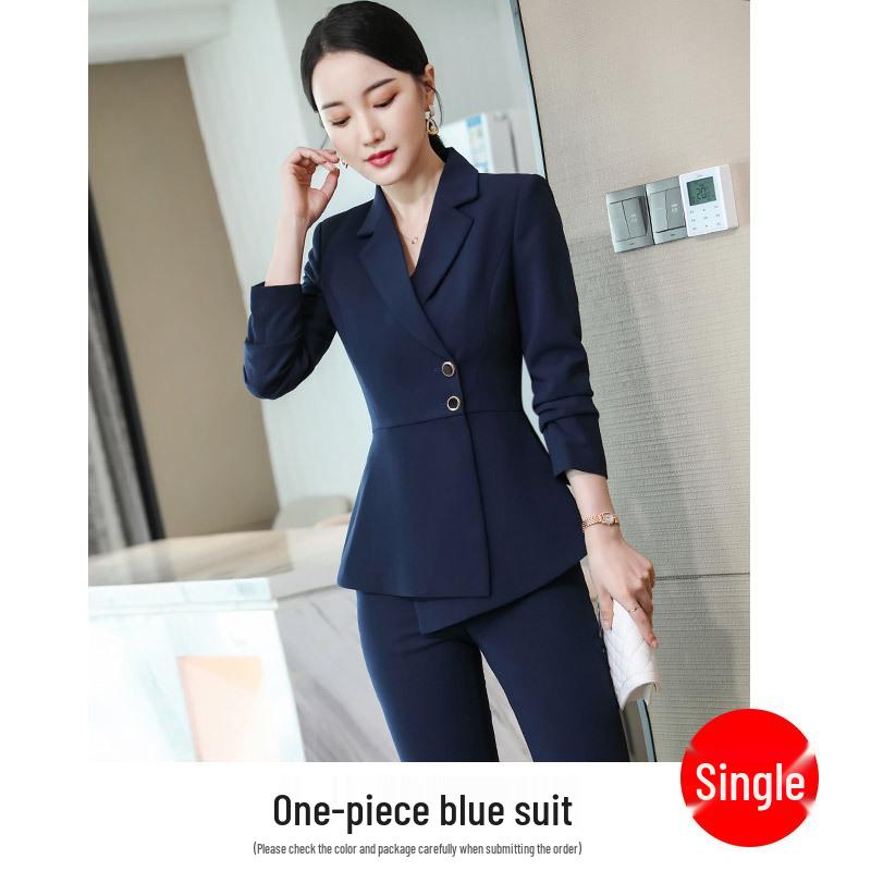Women's Professional Goddess Style Suit Set - Autumn/Winter Formal Workwear