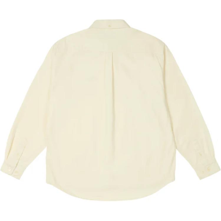 Palace Рубашка Оксфорд Мягкие белые топы унисекс P27SHT019