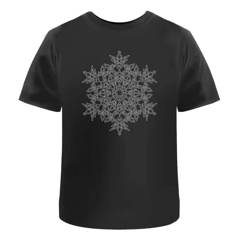 Delicate Snowflake' Cotton T Shirt Ta048067