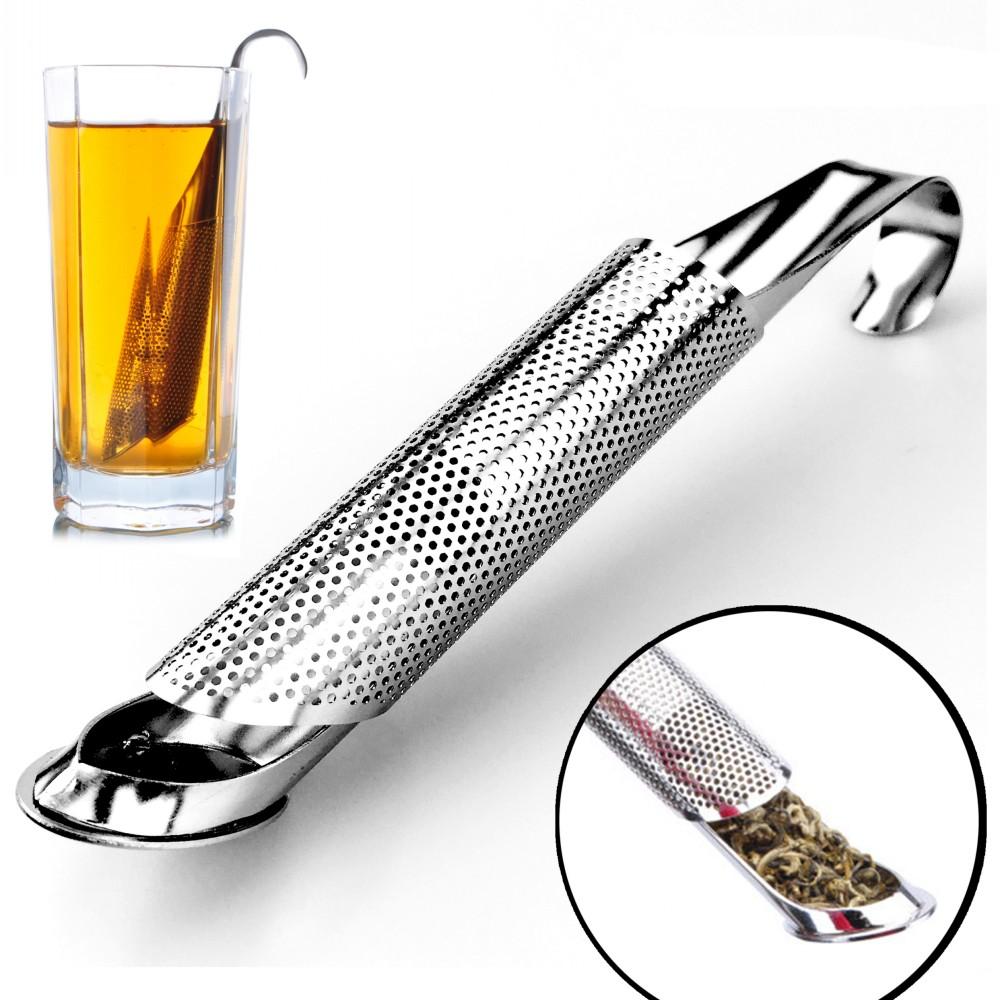 1Pc Pipe Shape Design Stainless Steel Tea Infuser