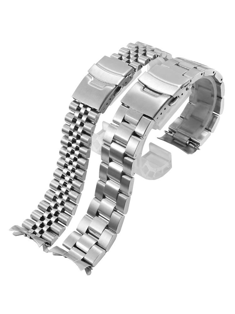 For Casio Duro Mdv107-1A MDV106-1A MDV-106 Seiko Watch Strap Stainless Steel Diving Metal Men's Watchband 20mm 22mm Accessories