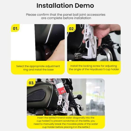 Велосипедный держатель для бутылки с водой, вращающийся на 360 градусов, с автоматическим зажимом