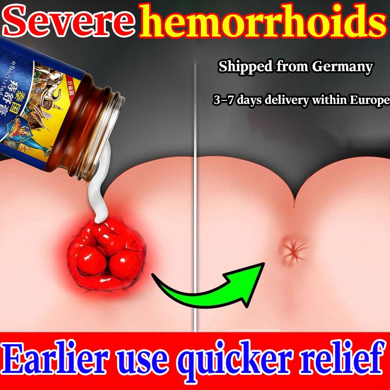 Natural Herbal Hemorrhoid Cream - Soothes Discomfort Gentle & Non-Irritating
