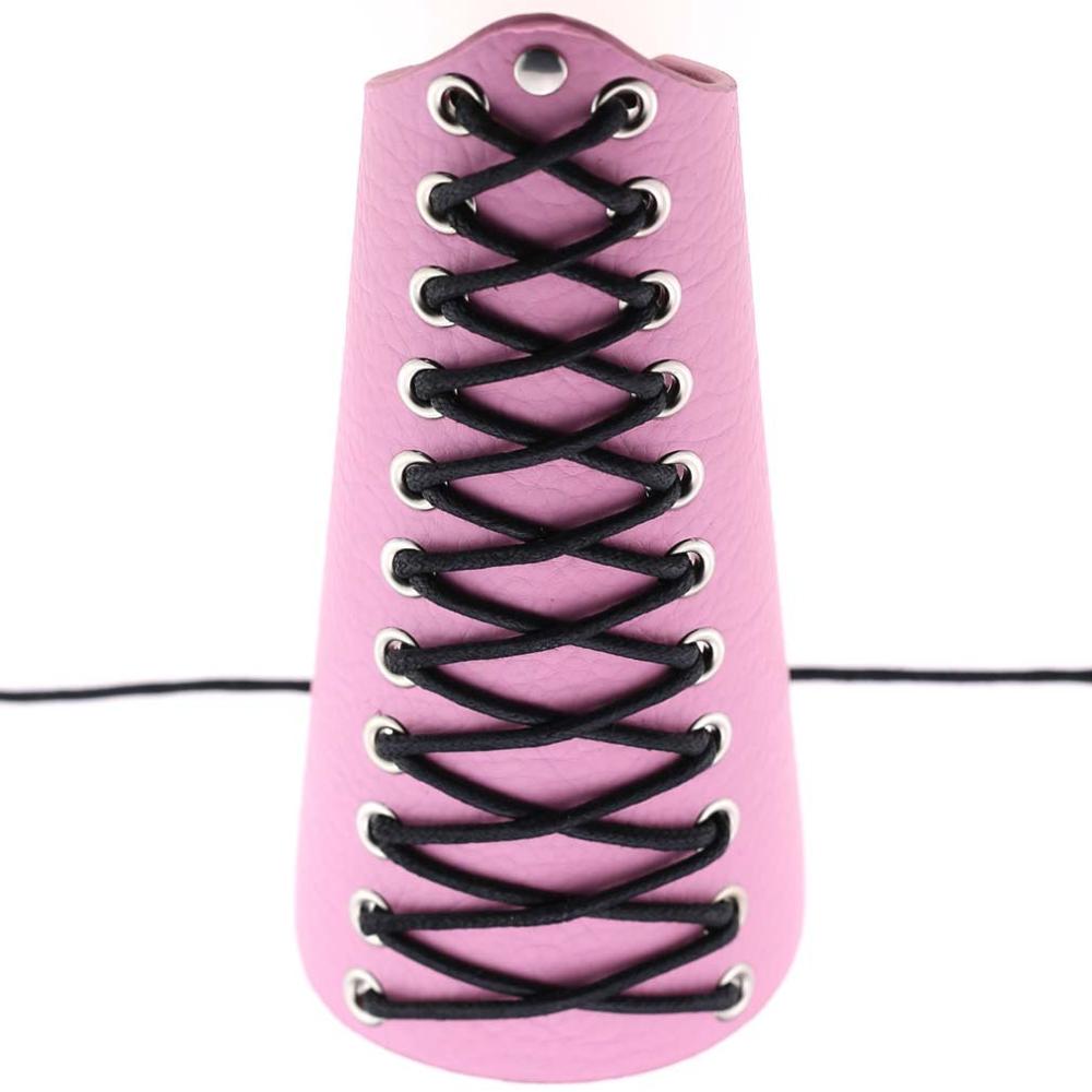 DIEZI Harajuku PU Leather Bracelet Women Men Wristband Punk Cosplay Vintage Wide Strap Bracelets Bangles Hand Jewelry