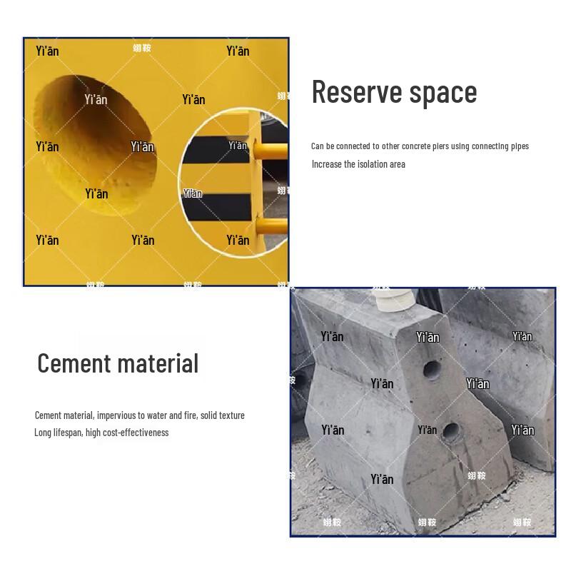 Yian Concrete Traffic Barrier