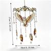 Colorful Bird Hanging Ornaments 2D Flat Home Decoration Crafts Hummingbird Wind Chime  Courtyard