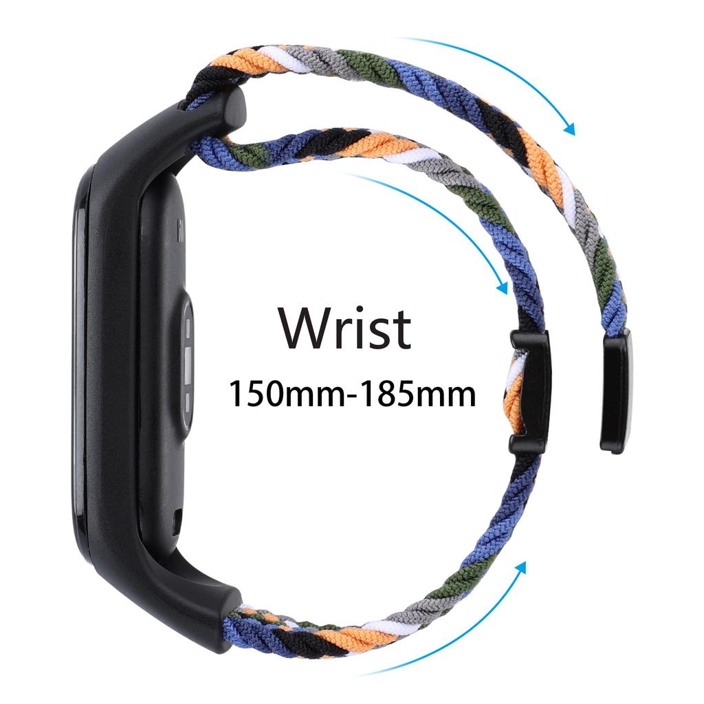 Ремешки для Xiaomi Mi Band 10 9 8 NFC Запасной ремень аксессуары магнитные Плетеный correa браслет Miband 9 Miband 8 Ремешок