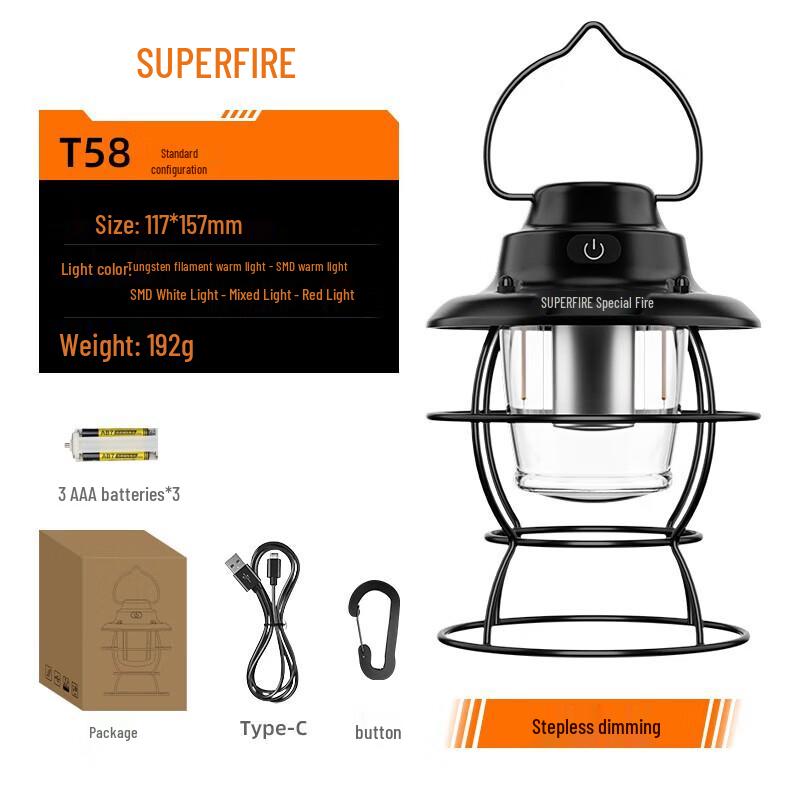SupFire Outdoor LED Camping Lantern