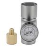 Mini CO2 Gas Regulator with CutOff Switch MFL3/8in To TR21x4 Homebrew Accessory