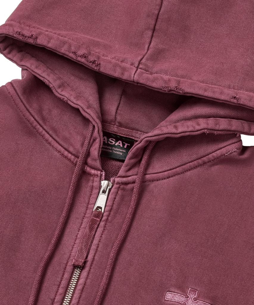 Masat P. Crusades Hood Zip _ Solid Pink