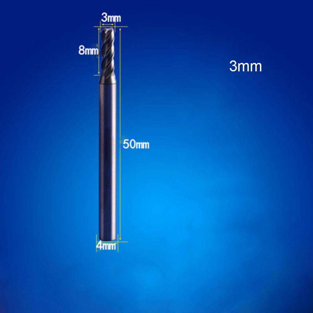 1/1.5/2/2.5/3/4/5/6mm Alloy Carbide Endmill Cutting Milling Cutter 4 Flute Mill Machine Tools