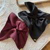New Arrival Satin Scarf Hair Band, High Quality Retro Minimalist and Charming Lazy Style Hair Accessory for Women