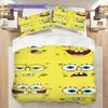 Spongebob Squarepants Expressions Collection Threepiece Set 1 Duvet Cover 2 Pillowcase Without Core Duvet Cover And Pillowcase