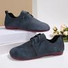 New Women's Flat Shoes Round Toe Flats Lightweight Lace-up Single Shoes Outdoor Casual Shoes 2025 New
