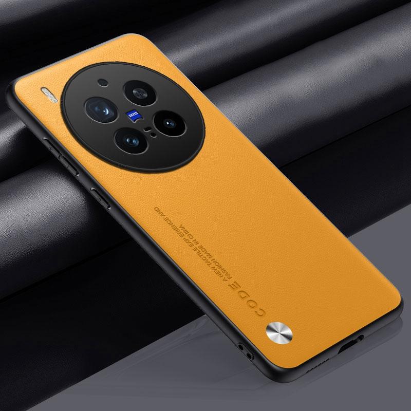 Роскошный чехол из искусственной кожи для Vivo X300 Pro, задняя крышка, силиконовый противоударный чехол для телефона с полной защитой для VivoX300 Pro X300Pro 5G
